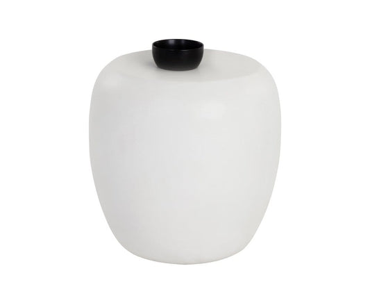 Sunpan - MIXT Iolite End Table - White - 108486 view 1