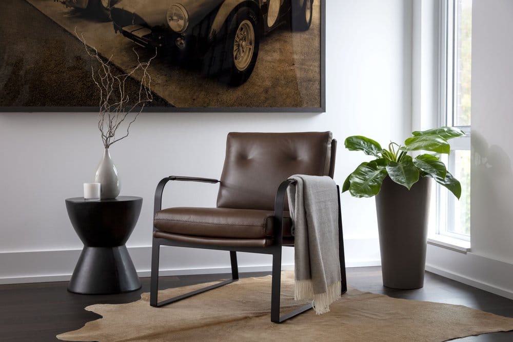 Sunpan - MIXT Logan End Table - Black - 58012 view 3