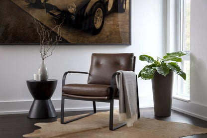 Sunpan - MIXT Logan End Table - Black - 58012 view 3