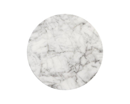 Sunpan - MIXT Lucida End Table - Marble Look - White - 106283 view 3