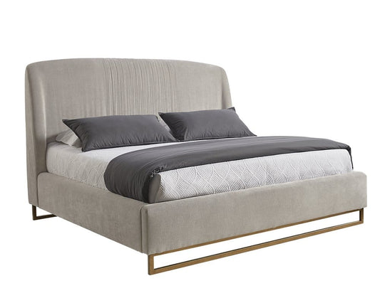 Sunpan - MIXT Nevin Bed King - Polo Club Stone - 104650 view 1