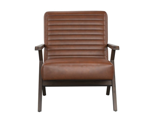 Sunpan - MIXT Peyton Lounge Chair - Bravo Cognac - 110241 view 2