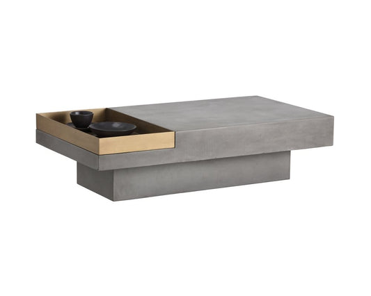 Sunpan - MIXT Quill Coffee Table - Rectangular - 103313_CLOSEOUT view 1