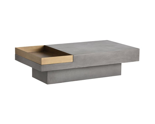 Sunpan - MIXT Quill Coffee Table - Rectangular - 103313_CLOSEOUT view 2