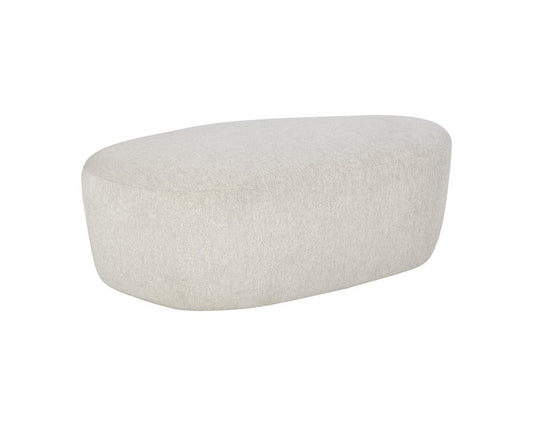 Sunpan - MIXT Soraya Ottoman - Dove Cream - 107453 view 2