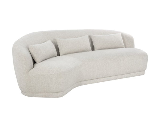 Sunpan - MIXT Soraya Sofa - Dove Cream - 107451 view 1