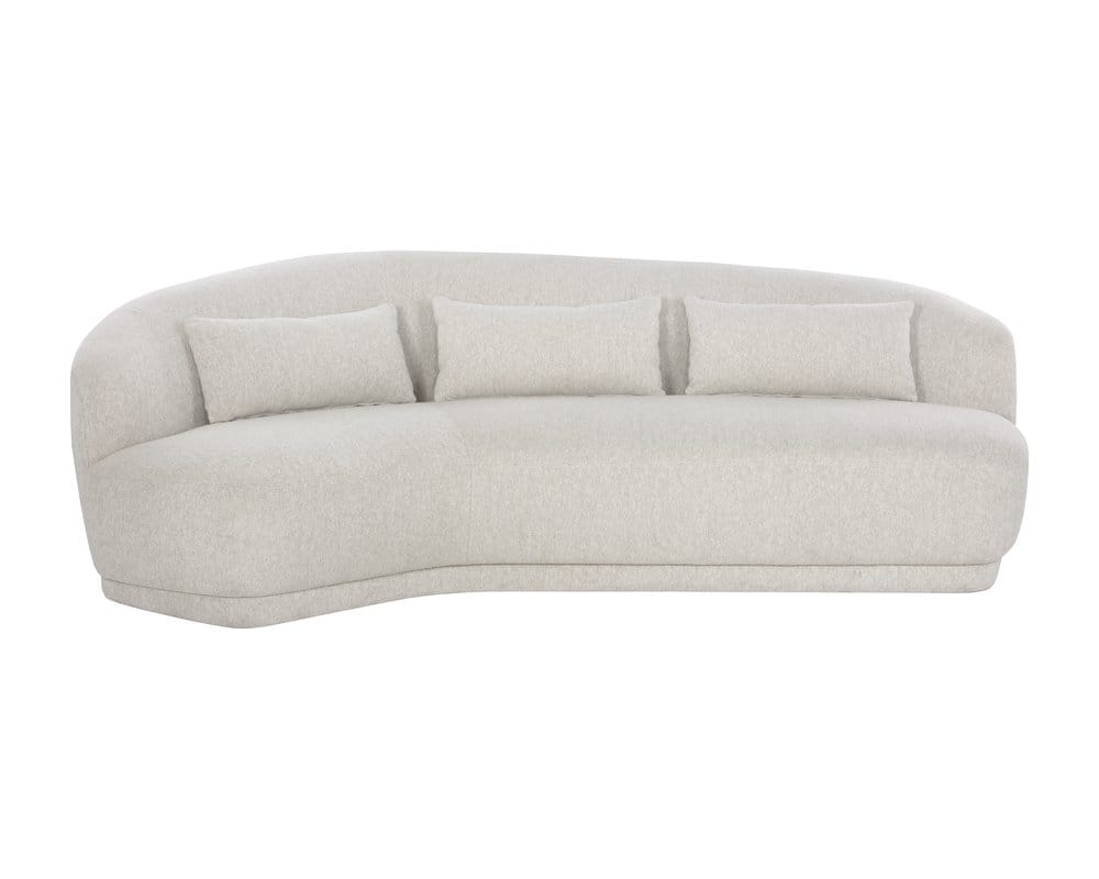 Sunpan - MIXT Soraya Sofa - Dove Cream - 107451 view 2