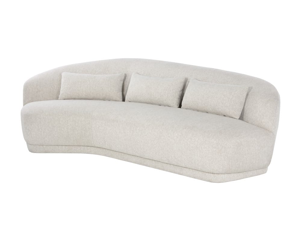 Sunpan - MIXT Soraya Sofa - Dove Cream - 107451 view 3
