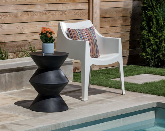 Sunpan - MIXT Union End Table - Black - 48012 view 2