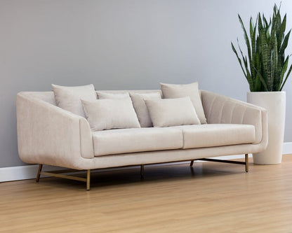 Sunpan - MIXT Veera Sofa - Polo Club Muslin - 105336 view 3
