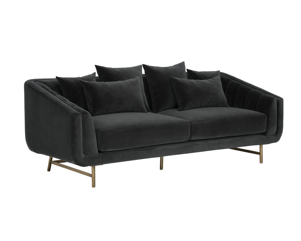 Sunpan - MIXT Veera Sofa - Shadow Grey - 103641 view 2