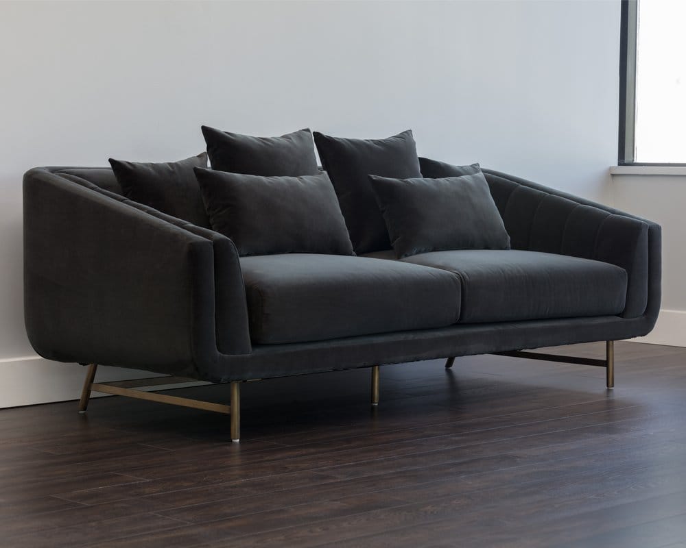 Sunpan - MIXT Veera Sofa - Shadow Grey - 103641 view 3