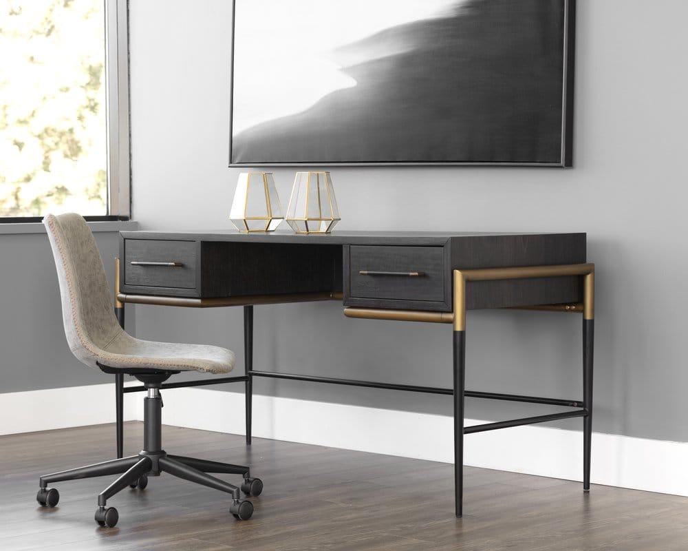 Sunpan - MIXT Weldrick Desk - Espresso - 107459 view 4