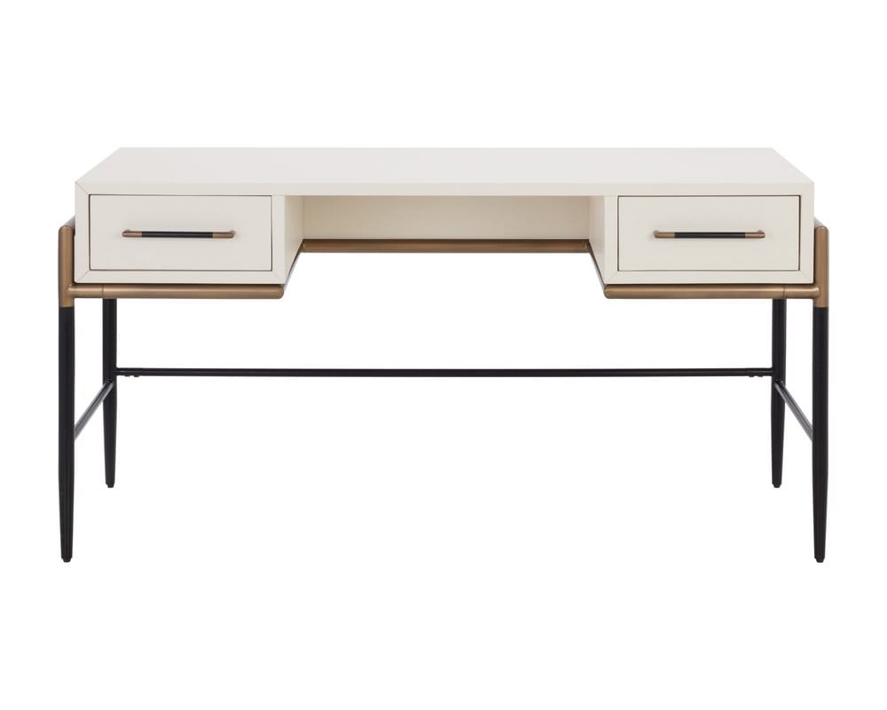 Sunpan - MIXT Weldrick Desk - Oyster - 110814 view 3