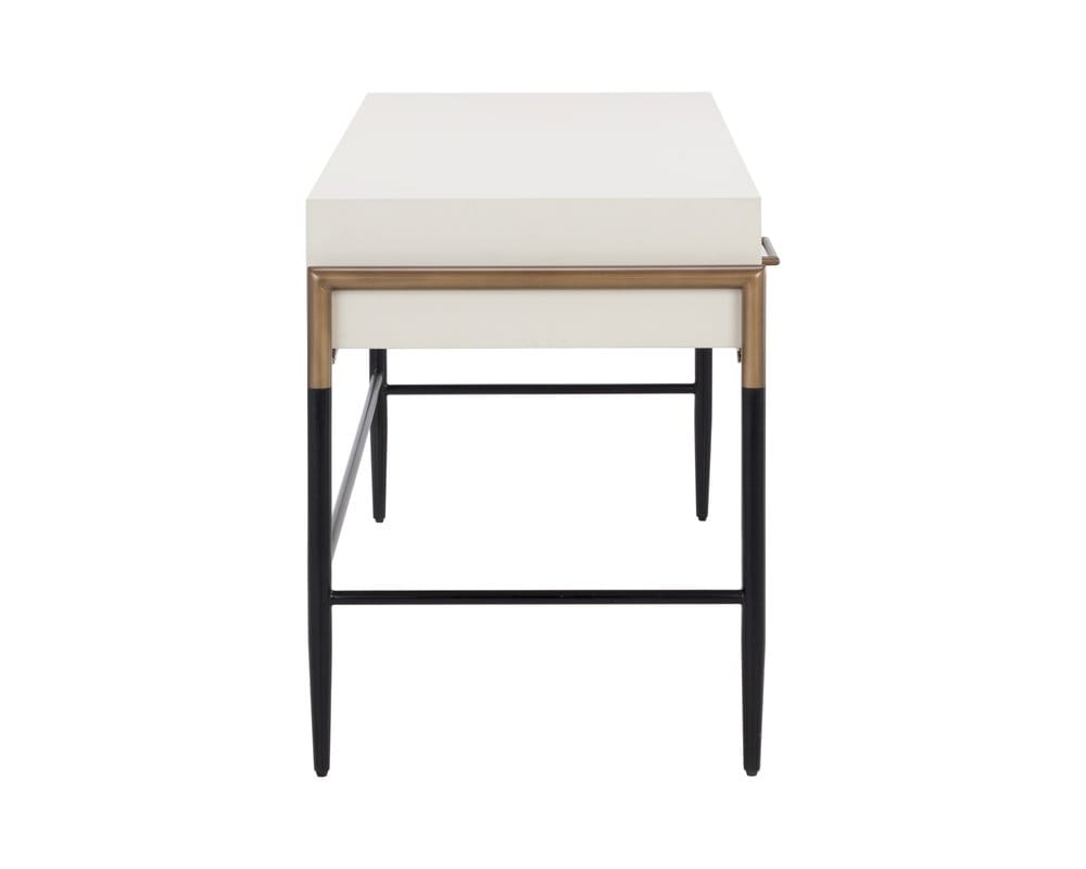 Sunpan - MIXT Weldrick Desk - Oyster - 110814 view 5