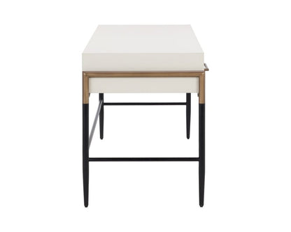 Sunpan - MIXT Weldrick Desk - Oyster - 110814 view 5