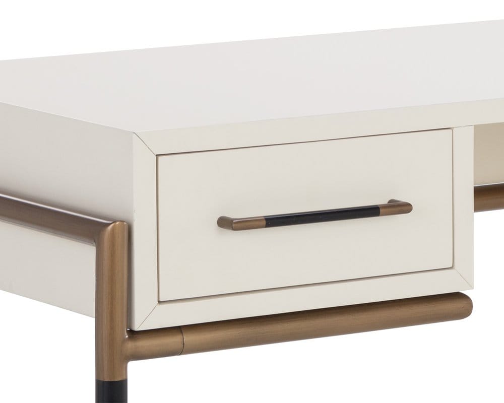 Sunpan - MIXT Weldrick Desk - Oyster - 110814 view 7