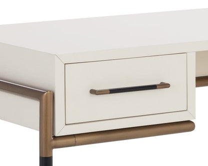 Sunpan - MIXT Weldrick Desk - Oyster - 110814 view 7
