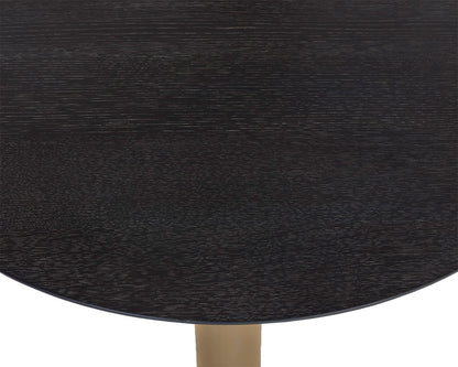 Sunpan - Artezia Monaco Bar Table - Gold - Grey Marble / Charcoal Grey - 108669 view 4