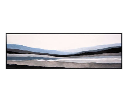 Sunpan - Mystic Landscape - 72in X 22in - Black Floater Frame - A0209 veiw 1