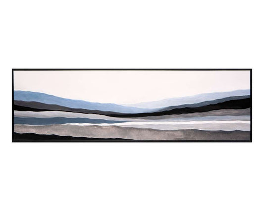Sunpan - Mystic Landscape - 72in X 22in - Black Floater Frame - A0209 veiw 1