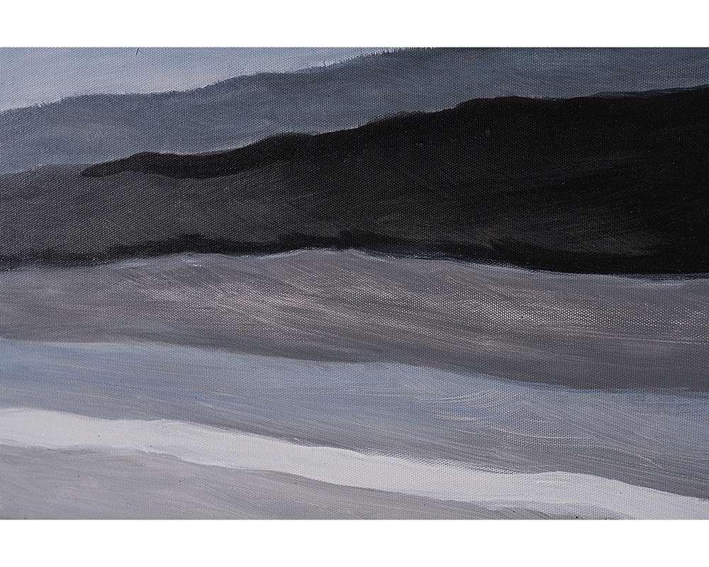 Sunpan - Mystic Landscape - 72in X 22in - Black Floater Frame - A0209 veiw 2