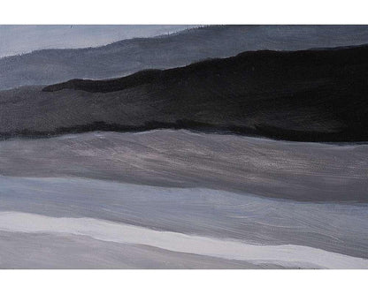 Sunpan - Mystic Landscape - 72in X 22in - Black Floater Frame - A0209 veiw 2