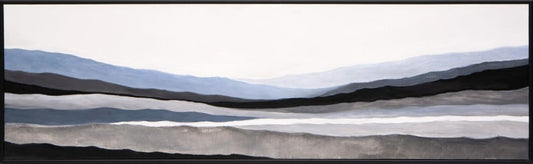 Sunpan - Mystic Landscape - 72in X 22in - Black Floater Frame - A0209 view 1