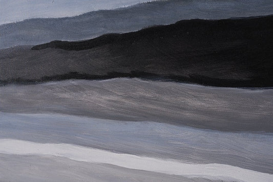 Sunpan - Mystic Landscape - 72in X 22in - Black Floater Frame - A0209 view 2