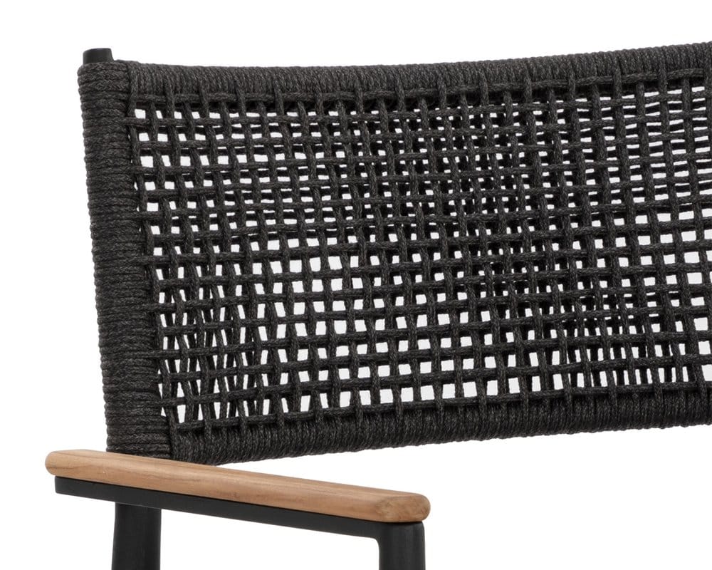 Sunpan - Nava Stackable Dining Armchair - Black (Set Of 2) - 111091 view 7