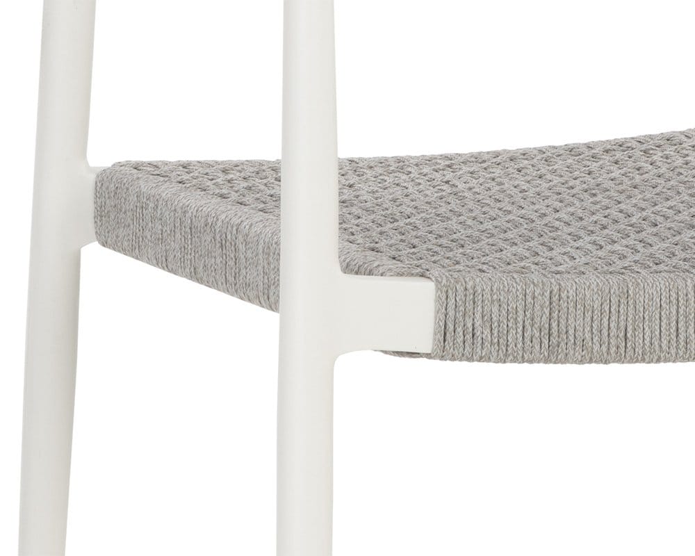 Sunpan - Nava Stackable Dining Armchair - White (Set Of 2) - 111090 view 6