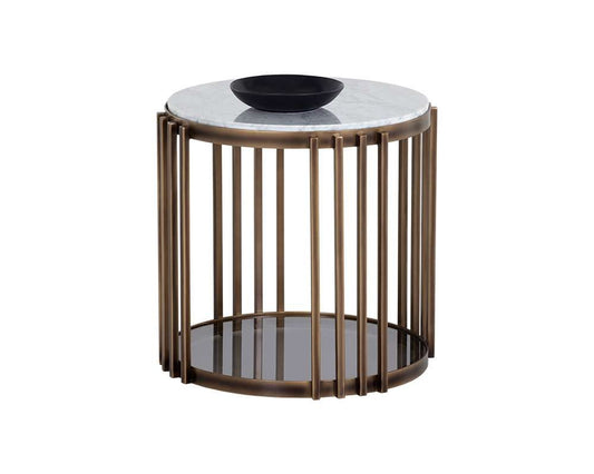 Sunpan - Irongate Naxos End Table - 107331 veiw 1