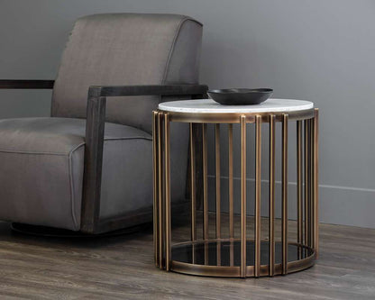 Sunpan - Irongate Naxos End Table - 107331 veiw 4