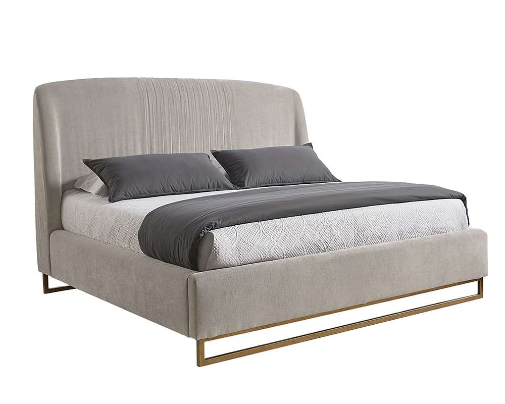 Sunpan - MIXT Nevin Bed King - Polo Club Stone - 104650 veiw 1