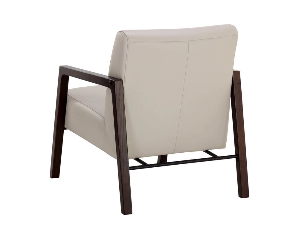 Sunpan - Neymar Lounge Chair - Linea Light Grey Leather - 107703_CLOSEOUT view 7