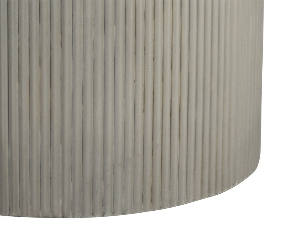 Sunpan - Nicolette Dining Table - Light Grey - Marble Look 55" - 110480_CLOSEOUT view 4