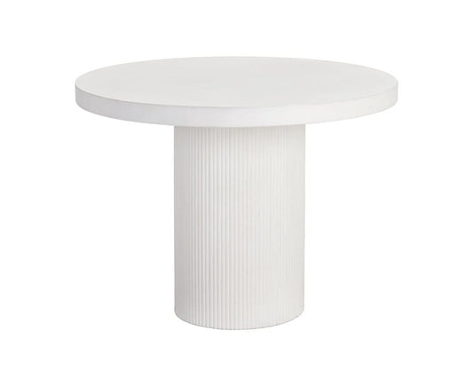 Sunpan - Nicolette Dining Table - White 40in - 109289 view 1
