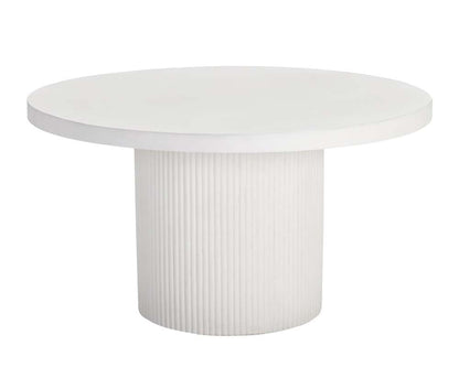 Sunpan - Nicolette Dining Table - White 55in - 109643 veiw 2