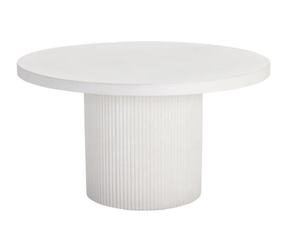 Sunpan - Nicolette Dining Table - White 55in - 109643 view 1