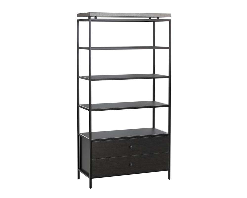 Sunpan - MIXT Norwood Bookcase - 108644_CLOSEOUT veiw 1