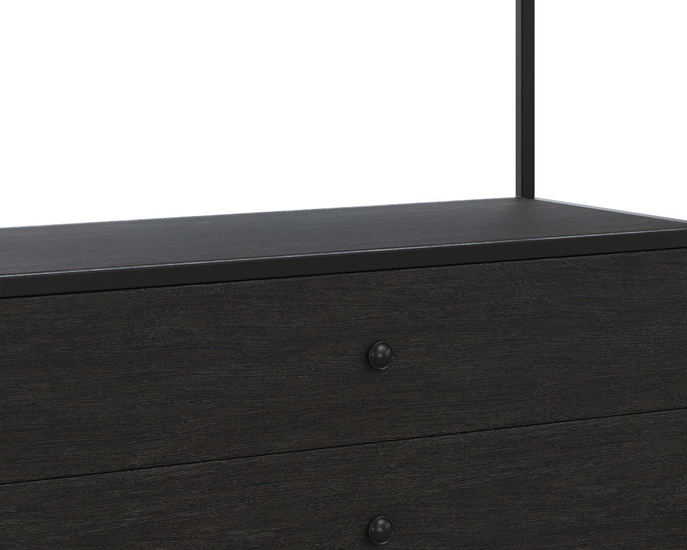 Sunpan - MIXT Norwood Bookcase - 108644_CLOSEOUT view 4