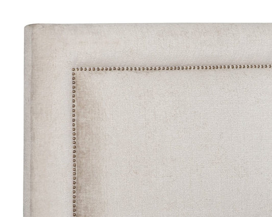 Sunpan - Nylah Bed - Queen - Bergen Taupe - 110391_CLOSEOUT view 2
