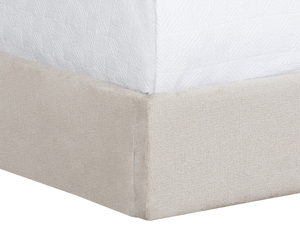 Sunpan - Nylah Bed - Queen - Bergen Taupe - 110391 view 4