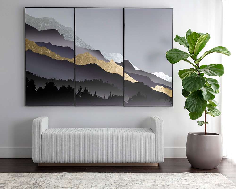 Sunpan - Ikon Odette Bench - Ernst Silverstone - 108951 veiw 3