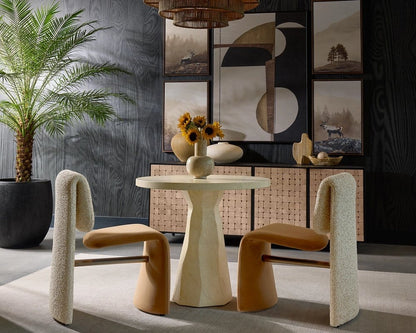 Sunpan - Omari Sideboard - Large - Suede Light Tan Leather - 110770 view 8
