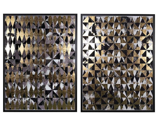 Sunpan - Overprint (Set Of 2) - 38in X 48in - Black Frame - A0320 veiw 1