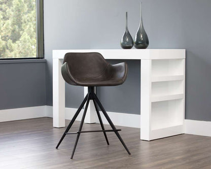 Sunpan - Junction Owen Swivel Counter Stool - Town Grey - 103247 veiw 4