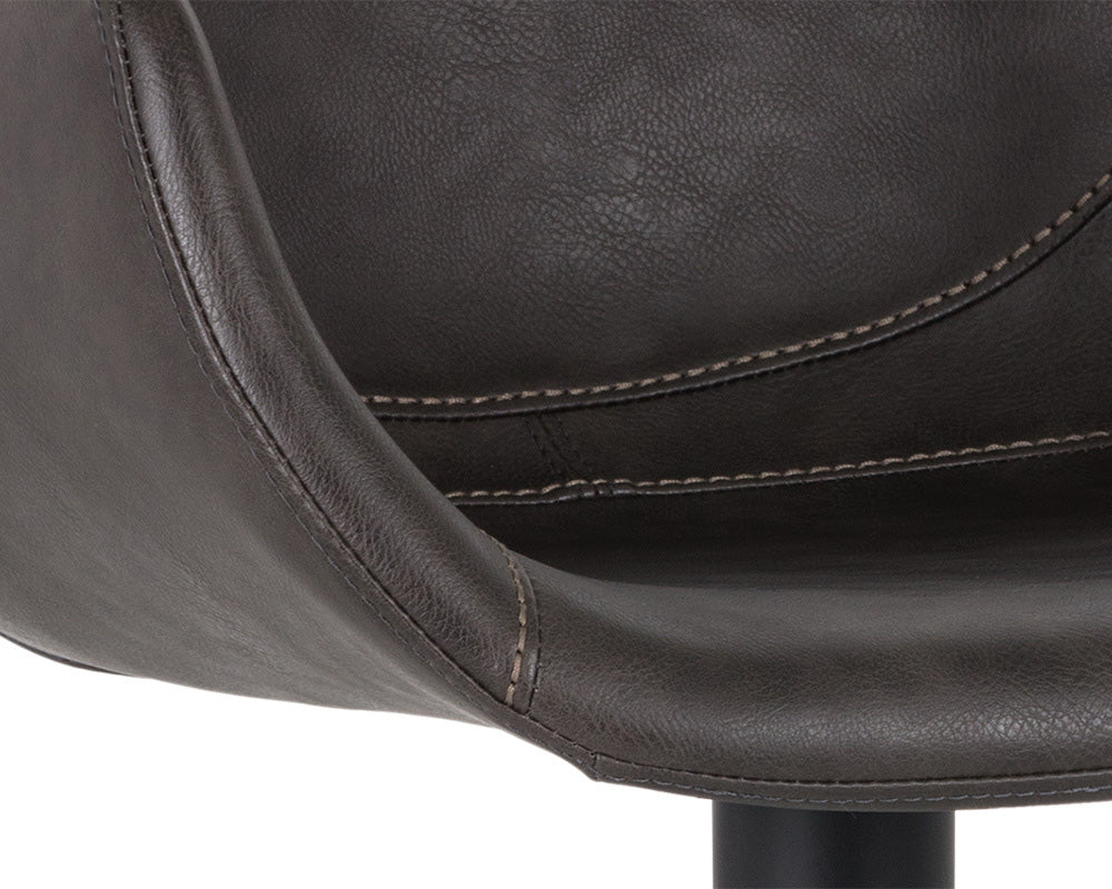 Sunpan - Junction Owen Swivel Counter Stool - Town Grey - 103247 view 5