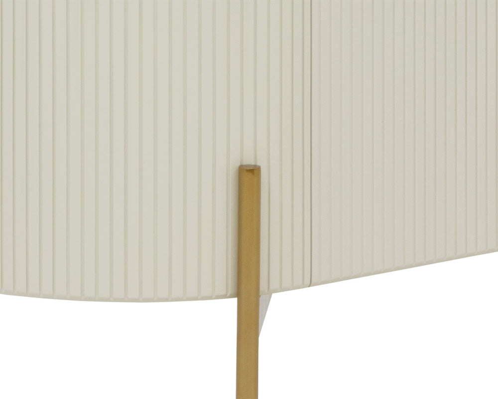 Sunpan - Ikon Paloma Bar Cabinet - High Gloss Cream - 111219 view 6