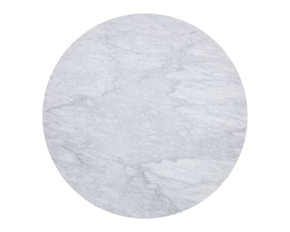 Sunpan - Ikon Paloma Dining Table - Round - White Marble 54in - 110253 veiw 3
